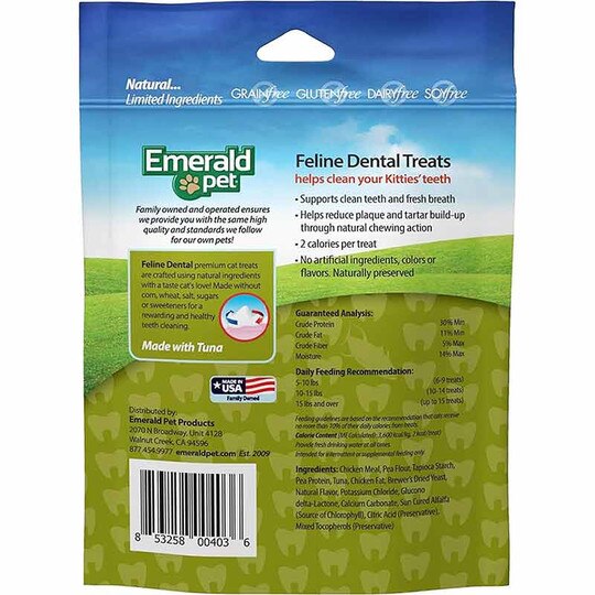 Feline Dental Treats, EMDP